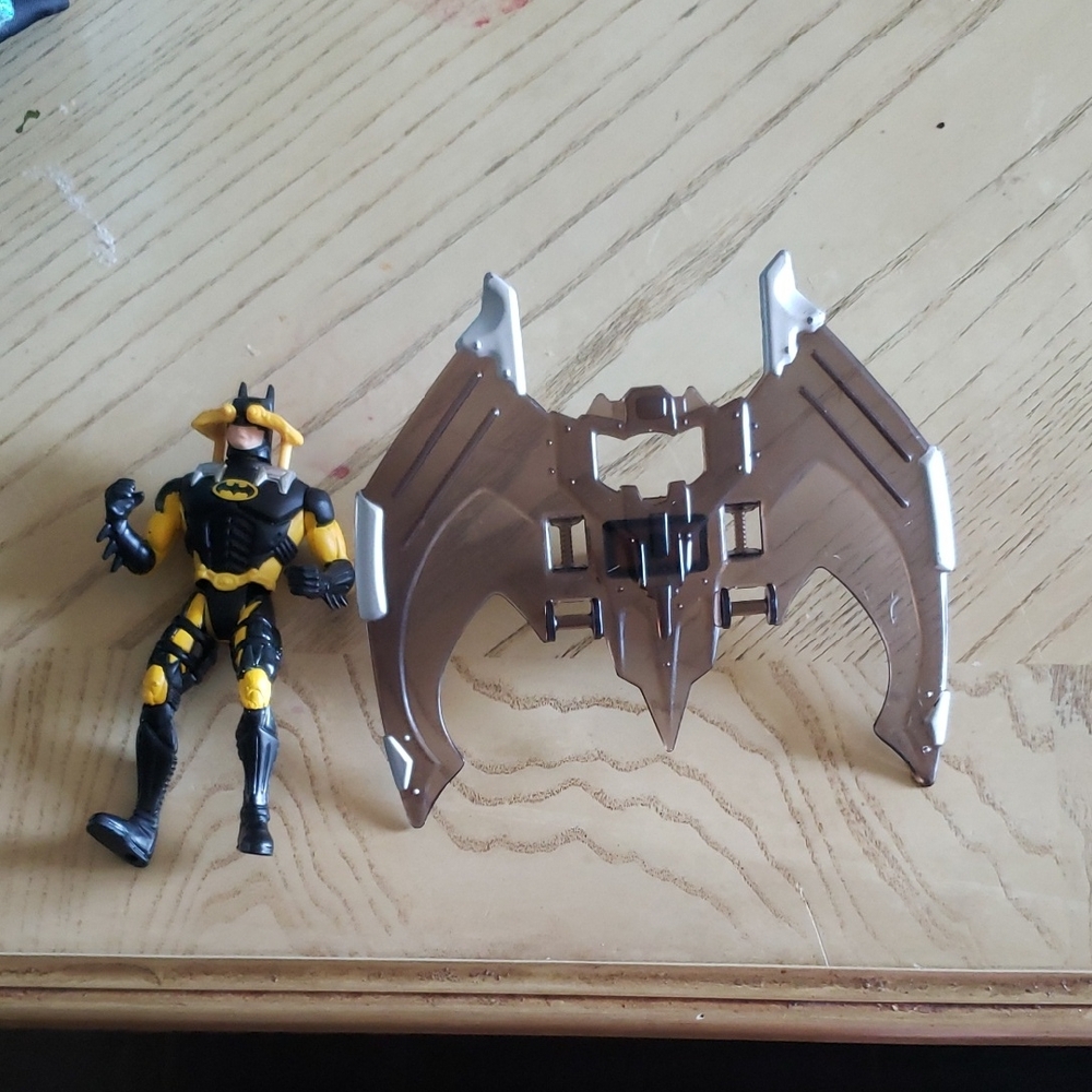 Action Figure with Wing Accessory
